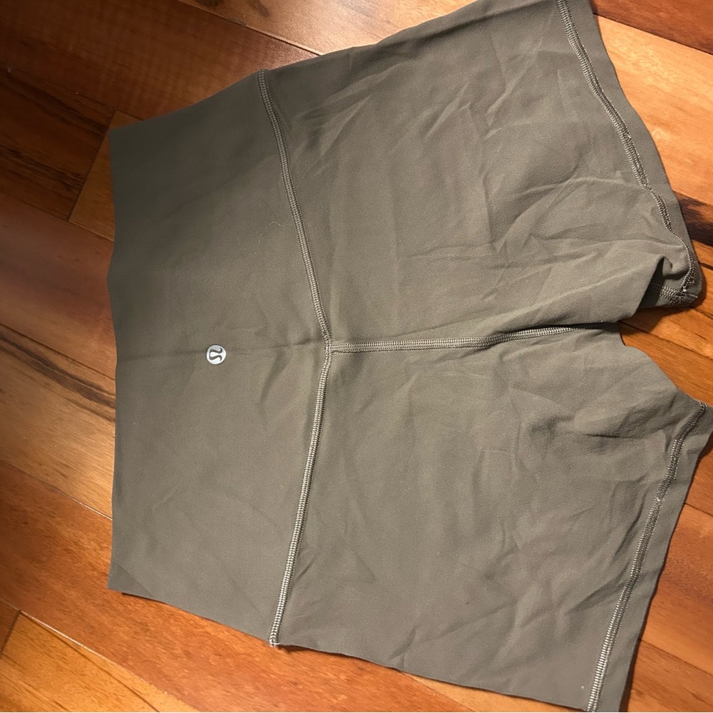 lululemon athletica Olive Green Athletic Shorts